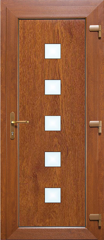 Uși exterioare PVC Confort 76